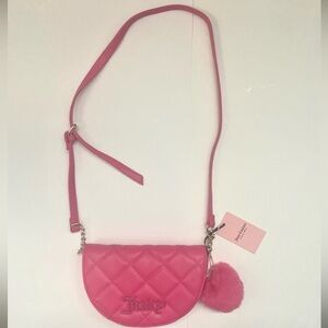 Pink Juicy Couture crossbody bag Brand new with tags Pink  with pompom detail